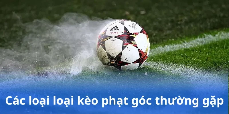 Các loại loại kèo phạt góc thường gặp